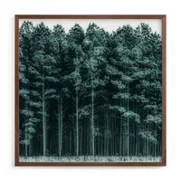 Through the Trees Framed Wall Art by Minted for West Elm |