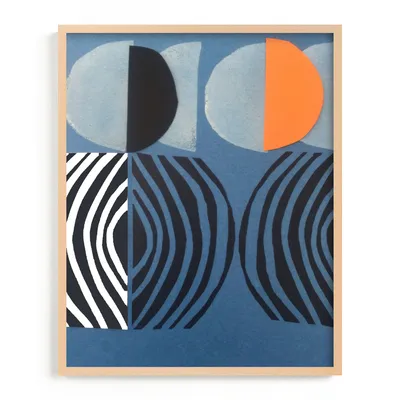 Solar Eclipse Framed Wall Art by Minted for West Elm |