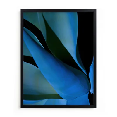 Electric Blues Framed Wall Art by Minted for West Elm |