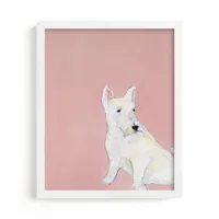 Who's There? Framed Wall Art by Minted for West Elm |