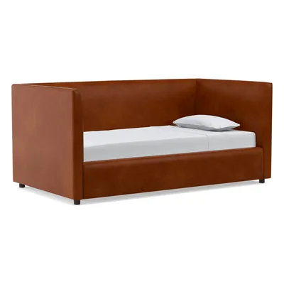 Haven Leather Daybed | West Elm