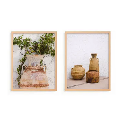"Pottery" Framed Wall Art by Minted for West Elm |