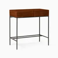 Industrial Storage Mini Desk (30") | West Elm