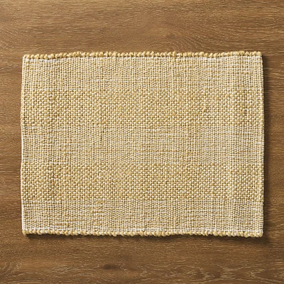 Chunky Textured Woven Placemats | West Elm