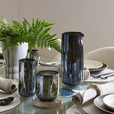 Modern Recycled Glass Pitcher | West Elm