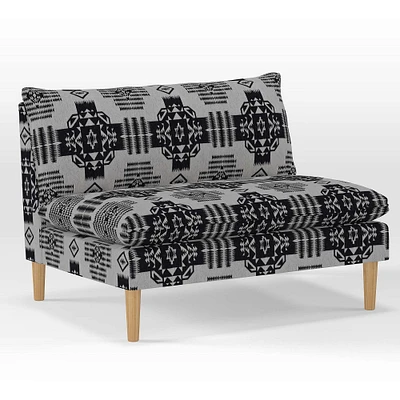 Modern Pine Wood Sofa (47") | West Elm