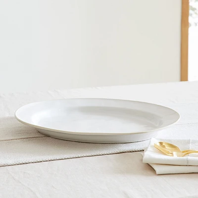 Costa Nova Beja Stoneware Oval Platter | West Elm