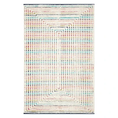 Concentric Rainbows Easy Care Rug | West Elm