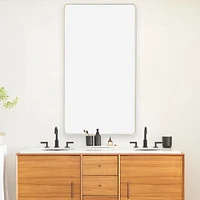 Streamline Metal Wall Mirror | West Elm