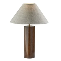 Modern Wood Column Table Lamp | Light Fixtures West Elm