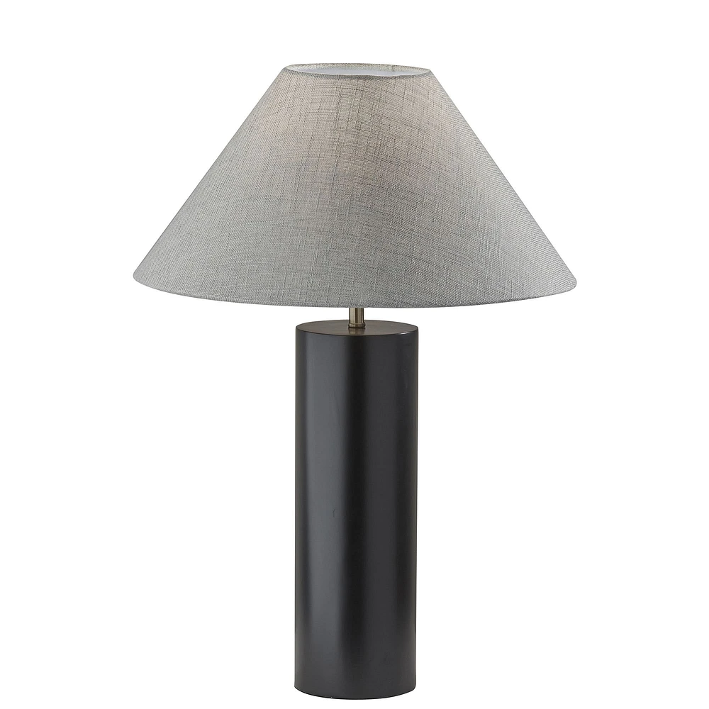 Modern Wood Column Table Lamp | Light Fixtures West Elm