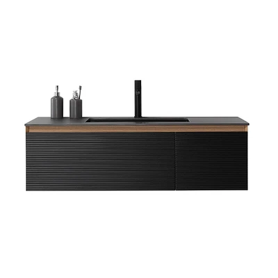 Montague Floating Single Bathroom Vanity (48") | West Elm