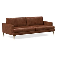 Andes Leather Futon (83.5") | West Elm