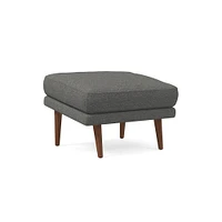 Lucia Ottoman - Wood Legs | West Elm