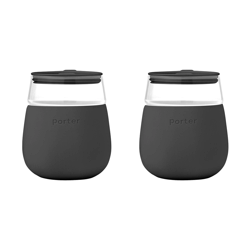 W&P Porter Travel Drinking Glass (Set of 2) | West Elm