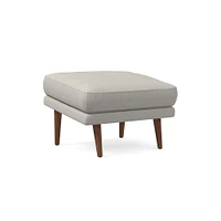 Lucia Ottoman - Wood Legs | West Elm