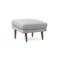 Lucia Ottoman - Wood Legs | West Elm