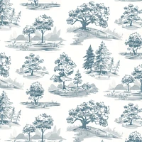 Tree Toile Removable Wallpaper | West Elm