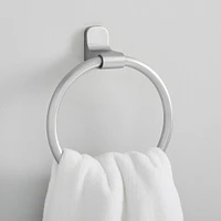 Mid-Century Contour Towel Rings | West Elm