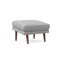 Lucia Ottoman - Wood Legs | West Elm