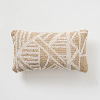 Geo Batik Indoor/Outdoor Pillow | West Elm