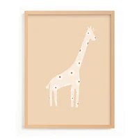 Sweet Giraffe Framed Wall Art by Minted for West Elm |