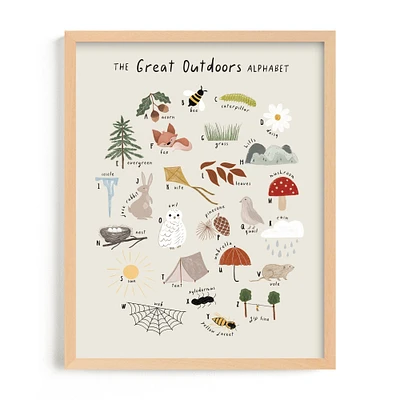 The Great Outdoors Framed Wall Art by Minted for West Elm |