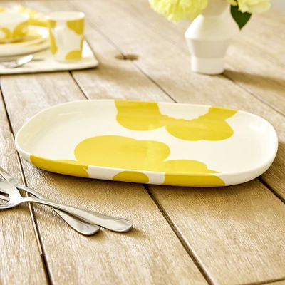 Marimekko Oiva Iso Unikko Serving Dish | West Elm