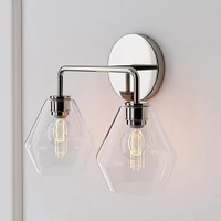 Sculptural -Light Geo Sconce | West Elm