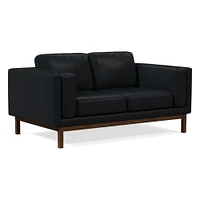 Dekalb Leather Sofa (68"–96") | West Elm