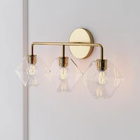 Sculptural -Light Faceted Sconce | West Elm