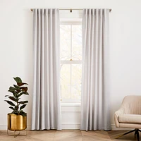 Cotton Velvet Curtain | West Elm