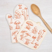 Counter Couture Mushroom Oven Mitt & Pot Holder | West Elm