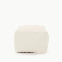 Gathre Square Pouf | West Elm