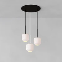 Sculptural 3-Light Pebble Chandelier | West Elm