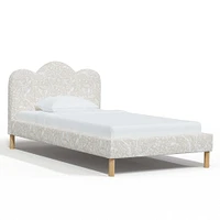 Jackie Scalloped Platform Bed | West Elm