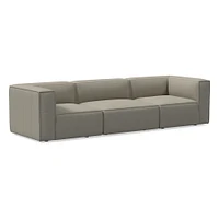 Remi Leather Modular Sofa (72"–108") | West Elm