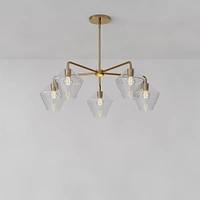 Sculptural -Light Geo Chandelier | West Elm