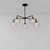 Sculptural 5-Light Pebble Chandelier | West Elm