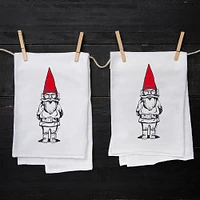 Counter Couture Garden Gnome Flour Sack Towel  | West Elm