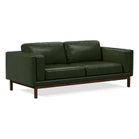 Dekalb Leather Sofa (68"–96") | West Elm
