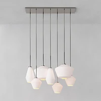 Sculptural 7-Light Geo Chandelier | West Elm