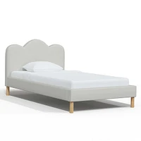 Jackie Scalloped Platform Bed | West Elm