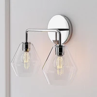 Sculptural -Light Geo Sconce | West Elm