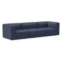 Remi Leather Modular Sofa (72"–108") | West Elm