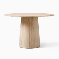 Anton Round Pedestal Dining Table (48", 60", 72") | West Elm