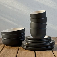 Kaloh Melamine Outdoor Dinnerware (Set of 16) | West Elm