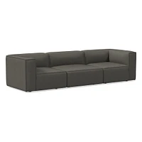 Remi Leather Modular Sofa (72"–108") | West Elm