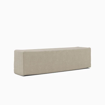 Telluride Outdoor Dining Bench Protective Cover | West Elm