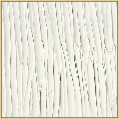 Linear Ivory Framed Wall Art | West Elm